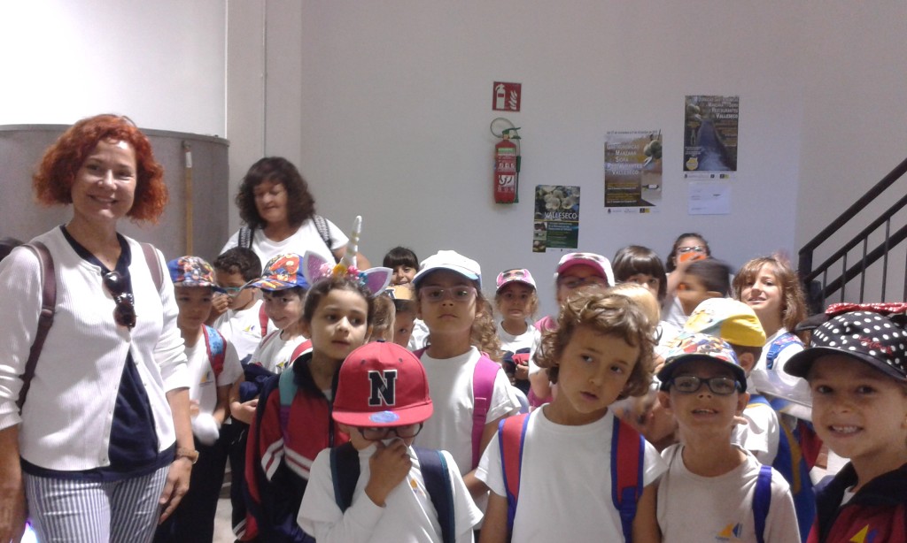 Visita del Colegio Alfredo Kraus Turismo Valleseco